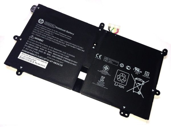 Original 7.4V 21Wh DA02XL HP Envy X2 11.6  Inch Series Tablet PC Notebook TPN-P104 664399-1C1 694399-1B1 HSTNN-IB4C 694502-001 Laptop Battery Supply