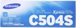 Samsung Toner Cartridge - C504s, Cyan Hot on Sale