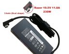 Razer Blade Charger, 230W 19.5V 11.8A RC30-0248 Laptop AC Adapter Power Supply for Razer Blade Pro 17 4K Razer Blade 15 Model GTX1060 GTX1070 RTX2070 RTX2080 on Sale