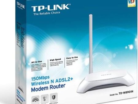 TP-Link TD-W8901N 150Mbps Wireless N ADSL2 Modem Router For Discount