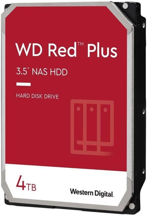 WD Red Plus 4TB NAS Hard Disk Drive - 5400 RPM Class SATA 6Gb s, CMR, 128MB Cache, 3.5 Inch | WD40EFZX-68AWUN0 Supply