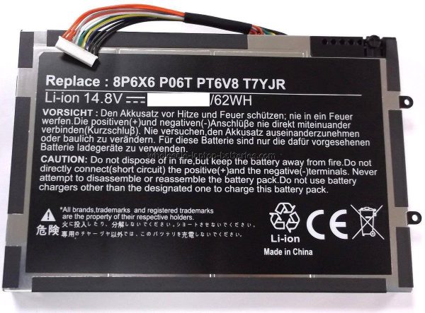 8P6X6 P06T PT6V8 T7YJR Dell Alienware M11x M14x R1 R2 R3 08P6X6 Laptop Battery on Sale