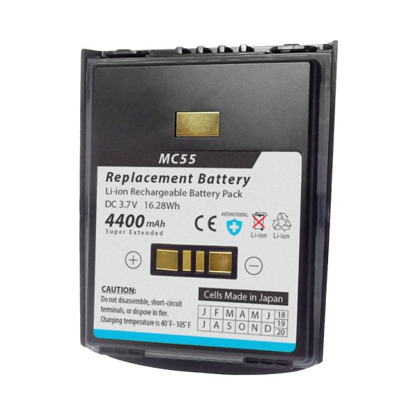 Replacement Scanner Battery For BTRY-MC55EAB02 82-111094-01 400384-217 4400mAh Discount