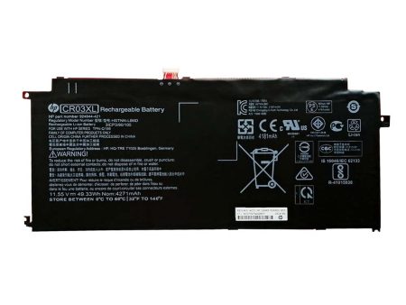 11.55V 49.33WH Original CR03XL HP Envy X2 12-E001NA, Envy 12-E000 X2 Detachable PC, Envy X2 12-E000NA Envy X2 12-E003NF Laptop Battery Discount