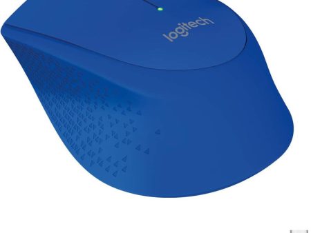 Logitech M280 Wireless Mouse, 2.4 GHz With USB Nano Receiver, 1000 DPI Optical Tracking, 3 Buttons, 18 Month Life Battery, PC Mac Laptop Blue, 910-004290, M280 Blue on Sale