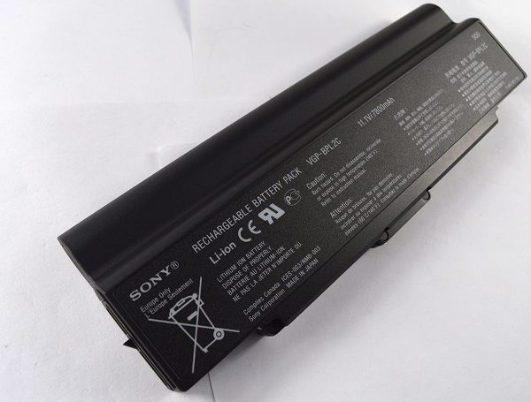 11.1V 7800mAh Original VGP-BPL2C VGP-BPL2 Sony VAIO VGN-N150G W Series, C90HS C90NS C90S C11C VC22CH C12C 7200HZ BPS2C BPS2A BPS2B Laptop Battery For Discount