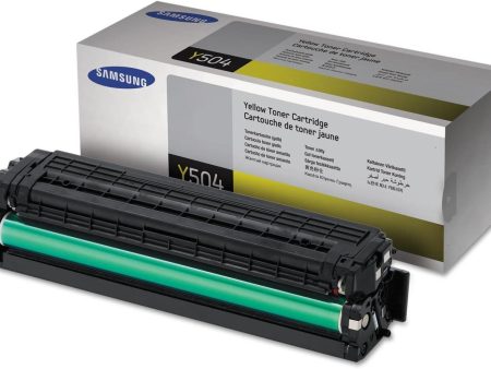 Samsung SU502A CLT-Y504S Toner Cartridge, Yellow, Pack of 1 For Cheap