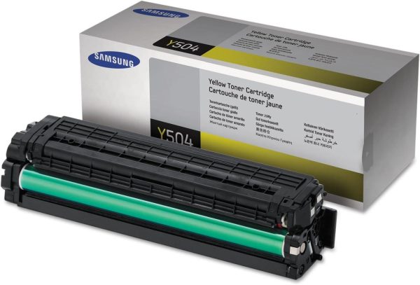 Samsung SU502A CLT-Y504S Toner Cartridge, Yellow, Pack of 1 For Cheap