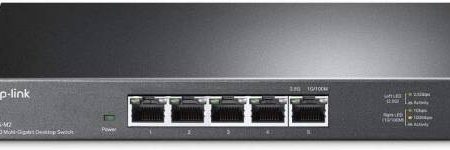 TP-Link TL-SG105-M2 5 2.5-Gigabit ports Ethernet LAN Switch(Plug-and-Play,Metallgehuse, QoS, IGMP-Snooping, Ideal fr 2.5G NAS, Server, Gaming-Computer, WiFi 6 AP, 4K-Video) schwarz Online Sale