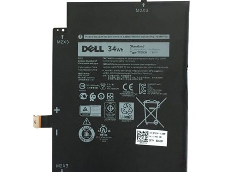 Original YX0XH Dell Latitude 12 7000 7285 Series Laptop Battery Supply