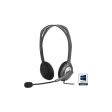 Logitech H110 Stereo Headset - Black Online