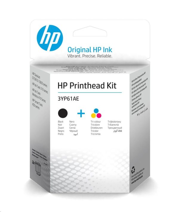 HP Printhead Cartridge Black and Tricolor Kit for HP GT5810 5820 Tank310 311 318 410 411 418 419 Ink Tank Printers Supply