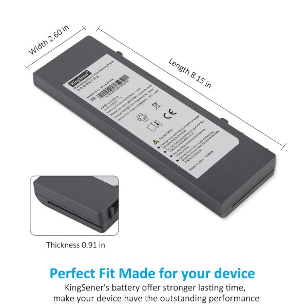 KL4S2P31B For SonoScape 41CR18 65-2 E2 E3 E1 Exp X1 X3 Ultrasound System Battery 14.4V 6.2Ah Fashion