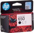 HP 650 Black Original Ink Cartridge For Sale