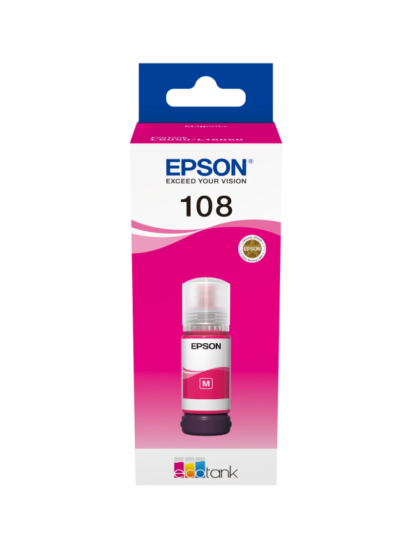 Epson 108 EcoTank Inks for Epson L18050 L8050 Printers Fashion