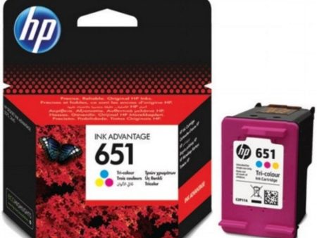 HP 651 Ink Cartridge for HP Ink Advantage 5575   5645 and Officejet Pro 202   252 Supply