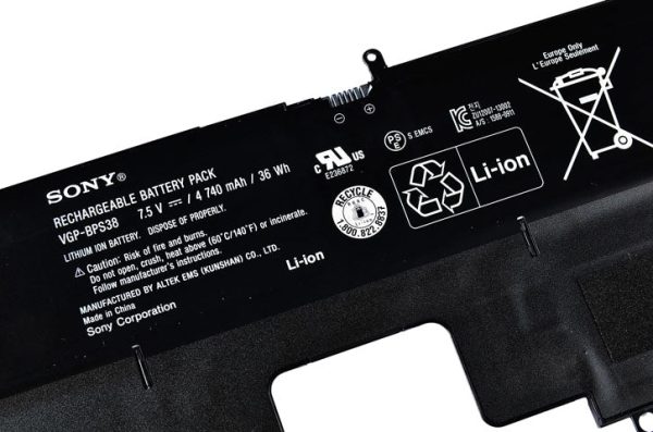 7.5V 4690mAh 36wh Original VGP-BPSE38 Sony Svp13 Pro13 Pro11 Ultrabook Vgp-bpse38 P13218 P13219 Laptop Battery Online Sale