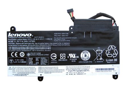 Original Lenovo ThinkPad E450, E450, E450C, E455, E460, E460C, ThinkPad E450(20DCA001CD), 45N1754 45N1755 Laptop Battery Online Sale