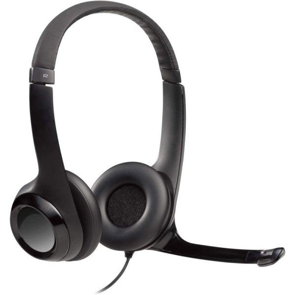 Logitech H390 Usb Computer Headset With Enhanced Digital Audio And Inline Controls - Black, Regular For Cheap