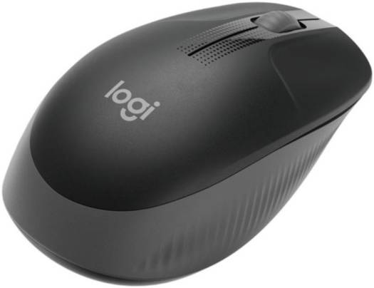 Logitech Wireless Mouse Full Size M190 - Charcoal Success Hot on Sale