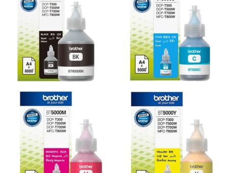 Brother Ink Bottle set for DCP-T310 T510W T710W MFC-T810W and T910W Ink Tank Printers For Cheap