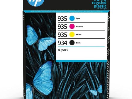 HP 6ZC72AE 4Pack BKCMY No. 934 and 935 Cheap