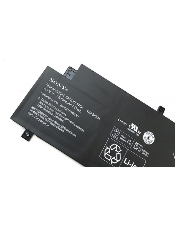 Original VGP-BPS34 Sony VAIO SVF14A15SNB, SVF15A1V2CB, VGP-BPL34 Laptop Battery Hot on Sale