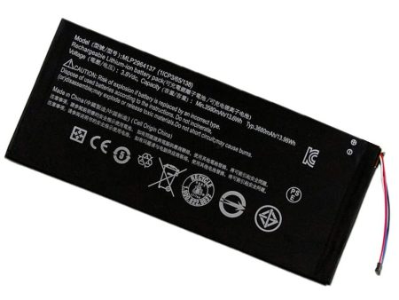 3.8V 13.6wh 3580mAh Original MLP2964137 Acer A1402 Iconia One 7 B1-730 B1-730HD 16GB Wi-Fi 3165142P A1402 Battery Online Hot Sale