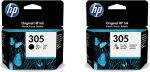 HP 305 Ink Cartridge for Deskjet 2710 2720 4120 Printers Discount