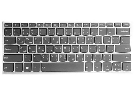 New Keyboard for Lenovo Yoga 520-14IKB, Type 80X8, 81C8, 720-15IKB, IdeaPad 330S-14AST, 330S-14IKB Arabic Version Online