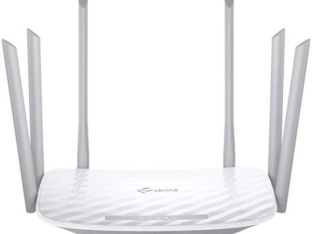 TP Link Archer C86 AC1900 Wireless MU-MIMO Wi-Fi Router, Dual-Band, 2.4GHz (600Mbps) & 5GHz (1300Mbps), 3x3 MU-MIMO, One Mesh Supported, Beamforming, 6x Antennas, White | Archer C86 Online Hot Sale