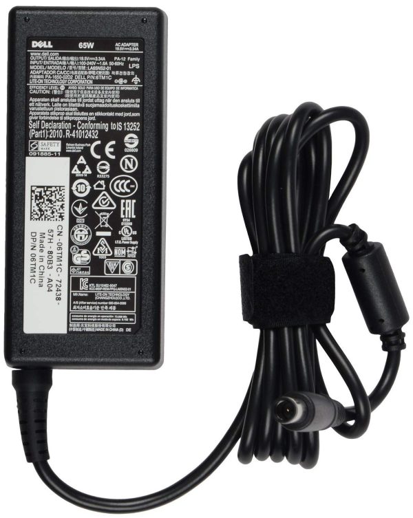 EliveBuyIND® Replacement Laptop Adapter for Dell Inspiron 3567 3552 5379 5567 3467 5559 5570 5578 Laptop 19.5v 3.34a 65w For Discount