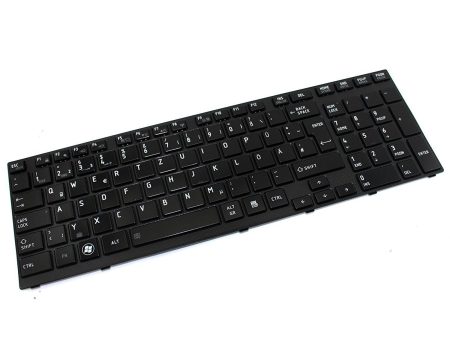 Toshiba Satellite A660 - A660D - A665 - A665D Black Replacement Laptop Keyboard Fashion