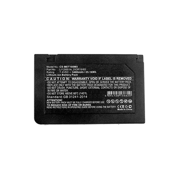 Medical Battery LI12I001A 7.4V 2600mAh For T1 LI12I001A 2ICR19 65 Battery Online Hot Sale