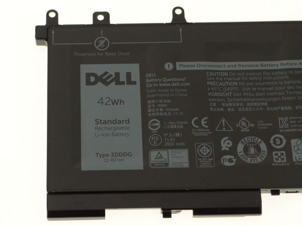 Original 3DDDG 03VC9Y 42Wh Dell Latitude 14 5490, Latitude 15 5580, 5590 Latitude E5280 E5480 Series Laptop Battery For Cheap