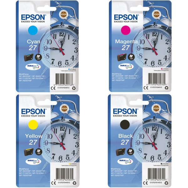 Epson 27 Ink Cartridge for Epson Workforce WF-7620 Multifunction Printer Sale