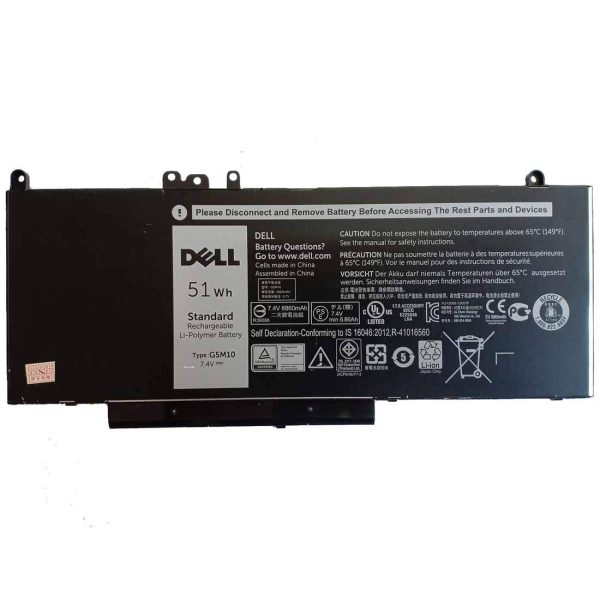 51Wh Original 8V5GX G5M10 R9XM9 Dell Latitude 3550 E3450 E3550 E5550 Series Laptop Battery Sale