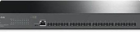 TP-Link TL-SX3016F | 16 Port 10G SFP+ Enterprise Level Switch | L2+ Smart Managed | Omada SDN Integrated | IPv6 | Static Routing | L2 L3 L4 QoS, IGMP & LAG | Limited Lifetime Protection Online