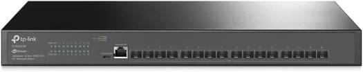 TP-Link TL-SX3016F | 16 Port 10G SFP+ Enterprise Level Switch | L2+ Smart Managed | Omada SDN Integrated | IPv6 | Static Routing | L2 L3 L4 QoS, IGMP & LAG | Limited Lifetime Protection Online