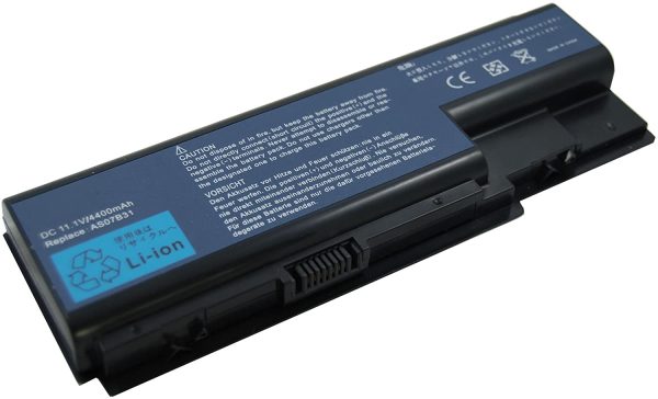 Acer Aspire 5710, 5720, 5920, 5739G Series, Aspire 7520, AS07B31 Replacement Laptop Battery Online Sale