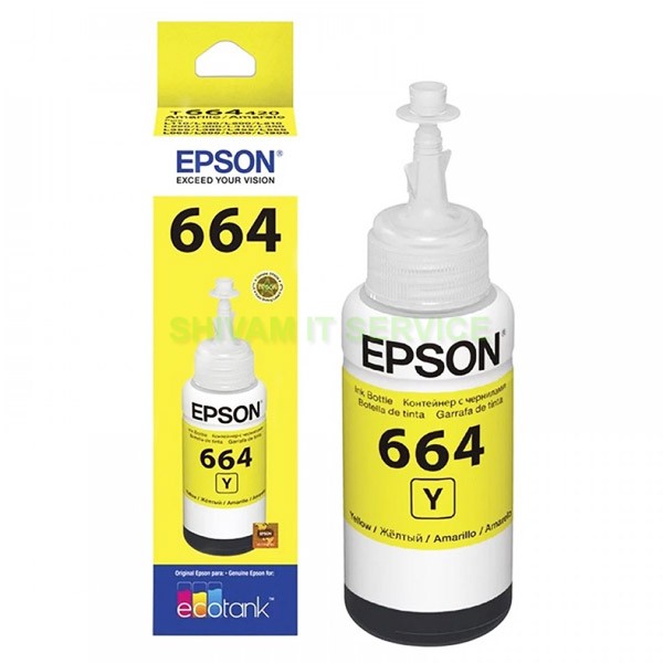 Epson T6644 Yellow Original Ink Tank for Printer, 70 ml Cheap