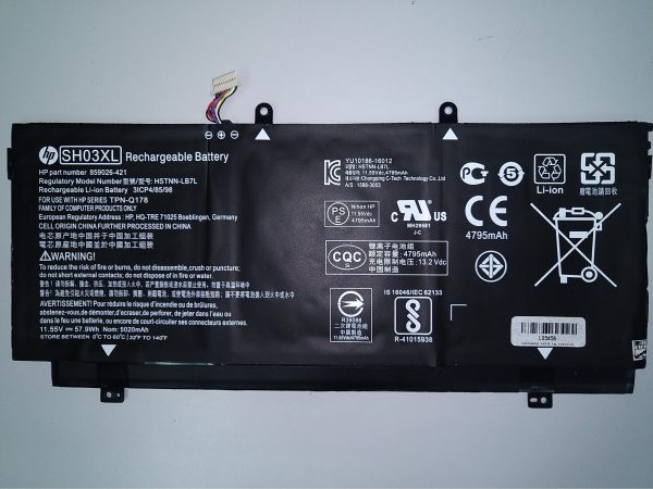 Original SH03XL HP Spectre X360 13-AC000NL Series, Envy 13-AB076 Series Laptop Battery Cheap