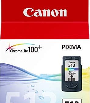 Canon Ink Cartridge, Tricolor [cli-513] Hot on Sale