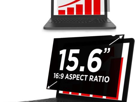 15.6 Inch Laptop Privacy Screen Filter for 16:9 Widescreen Display - Computer Monitor Privacy and Anti-Glare Protector (15.6 Inch (Diagonal) - 16:9 Aspect Ratio) Online now