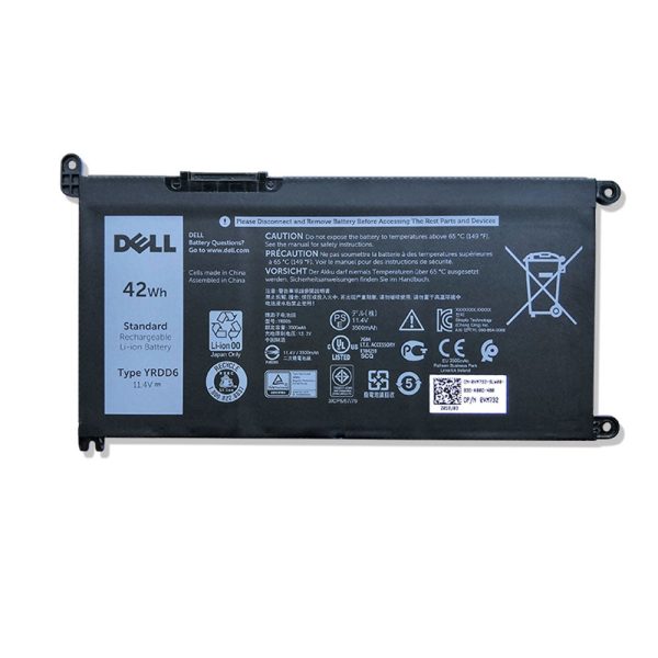 Original YRDD6 P78F Dell Inspiron 15 5585 7586 Latitude 3400 Vostro 5481 Laptop Battery Cheap