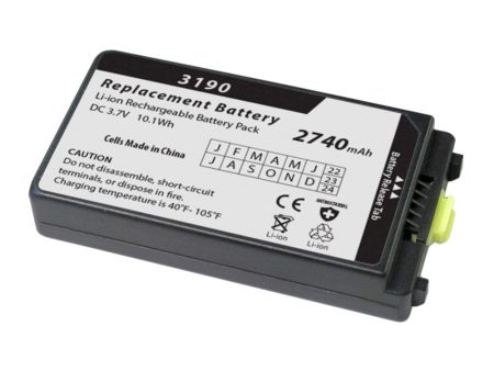 Replacement Battery For Motorola Symbol MC3100 and MC3190 Scanners 3.7V 2740mAh For Discount