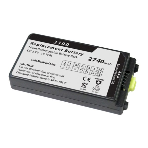 Replacement Battery For Motorola Symbol MC3100 and MC3190 Scanners 3.7V 2740mAh For Discount