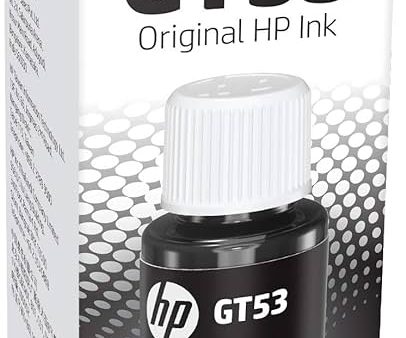 HP GT53 BLACK Refill Ink Bottle for HP Ink Tank Printers Supply