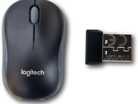 Logitech Wireless Mouse M185 (Swift Grey) Fashion