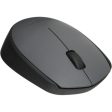 Logitech M171 Wireless Mouse For Windows, Mac And Chrome; 2.4 Ghz Wireless Connectivity, Plug-And-Play Connection, 12-Month Battery Life; Comfortable And Mobile; Grey, Silver, 910-004425, M170 Hot on Sale